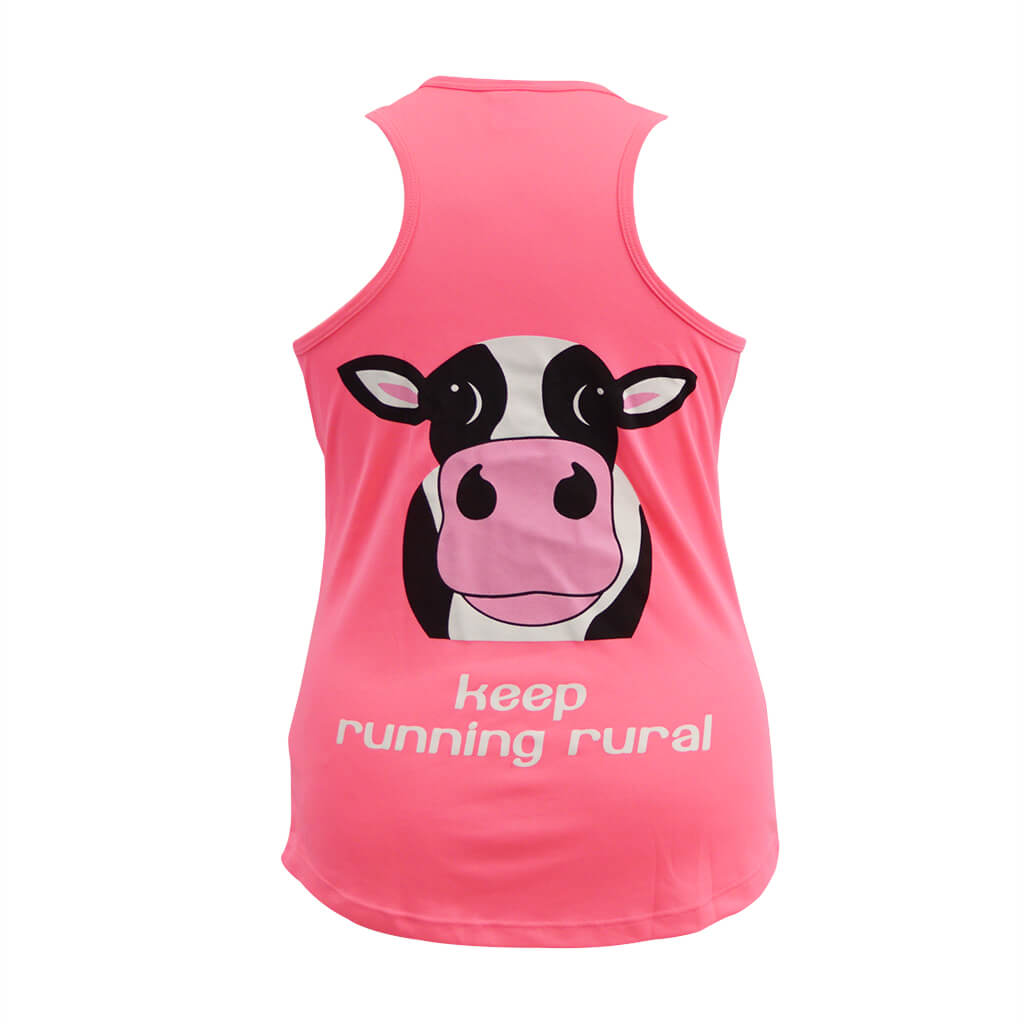 Cow Ladies Technical Vest Electric Pink