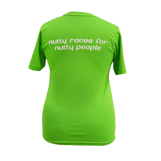 Nutty Races Technical T-shirt Lime Green