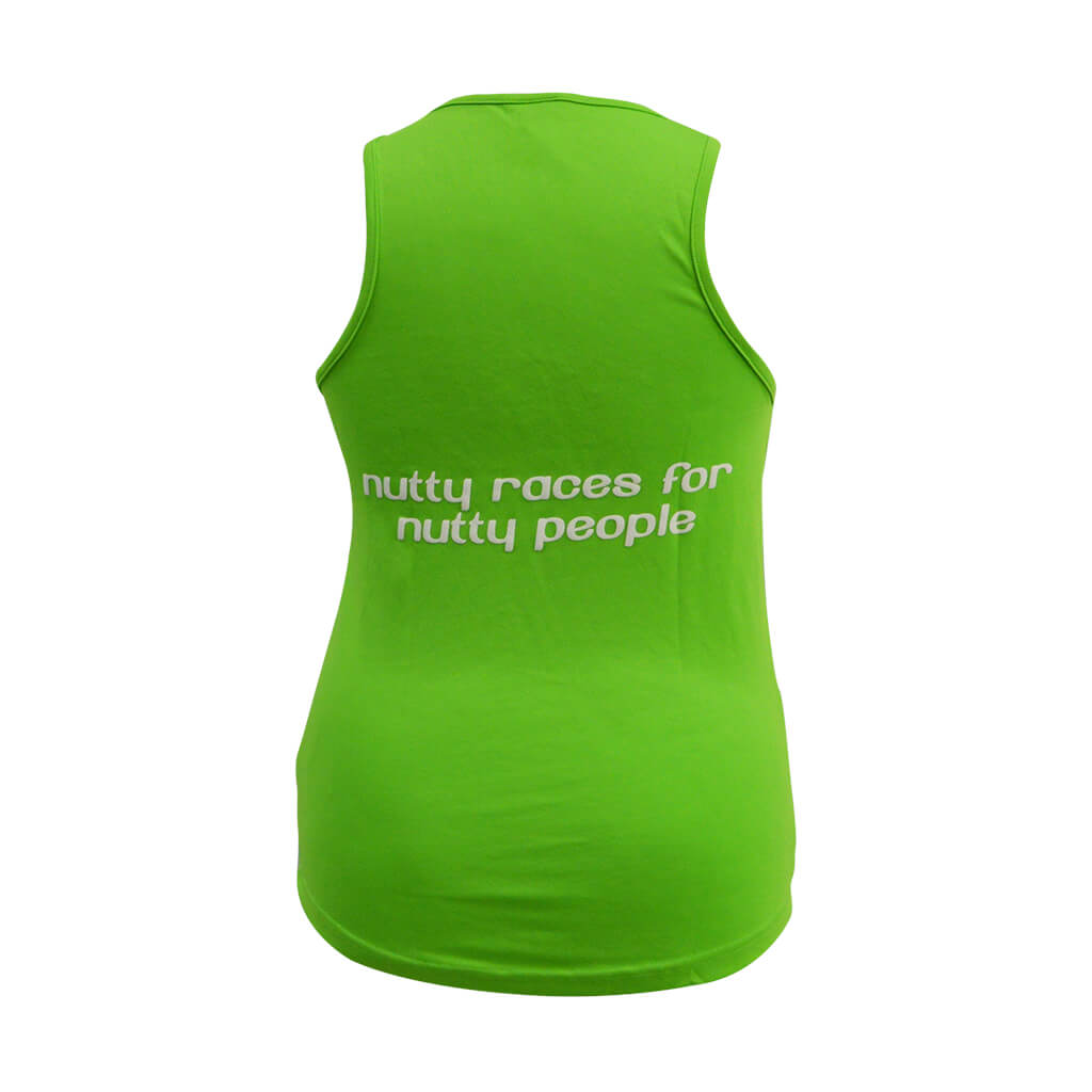 Nutty Races Unisex Vest Lime Green