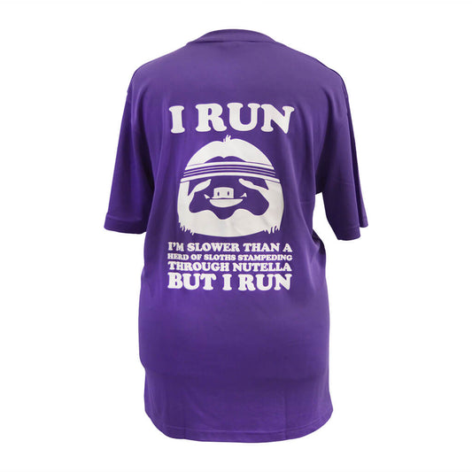 Sloth Technical T-shirt Purple