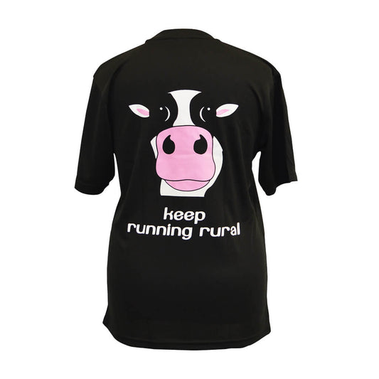 Cow Technical T-shirt Black