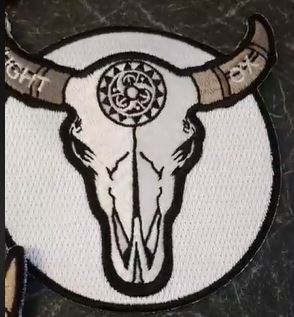 Ox Light Cloth Badge